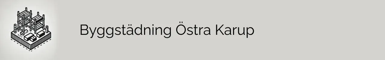 Byggstädning Östra Karup